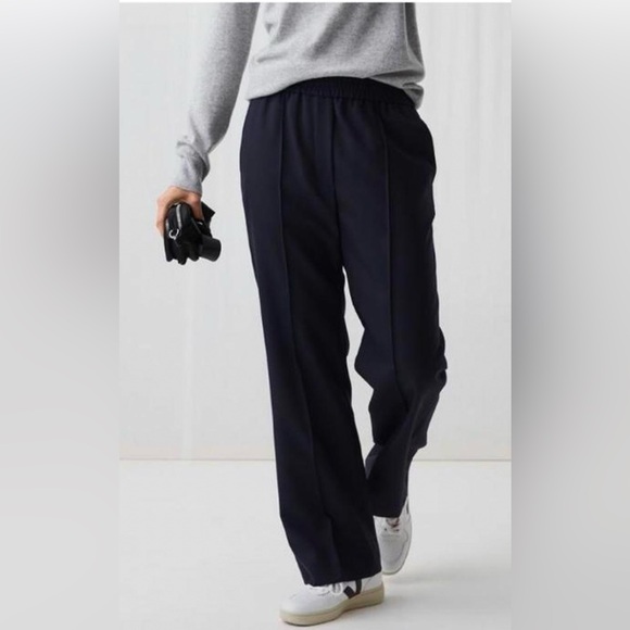 Arket Pants - Arket Navy Trousers